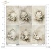 kwiaty, ramy, styl vintage, pastele, elegancja, dekoracja, delikatność, akwarela, botanika, estetyka shabby chic Angielski: flowers, frames, vintage style, pastels, elegance, decoration, delicacy, watercolor, botany, shabby chic aesthetic